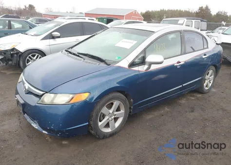 2007 Honda Civic Ex from USA, damaged, VIN 1HGFA168X7L026982